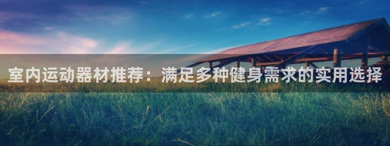 征途国际平台注册：室内运动器材推荐：满足多种健身需求